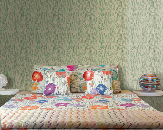 Missoni Home Papier peint Poppies Stem