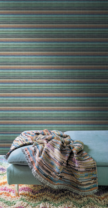 Missoni Home Tapete Riga Multicolor Orizzontale - 10199