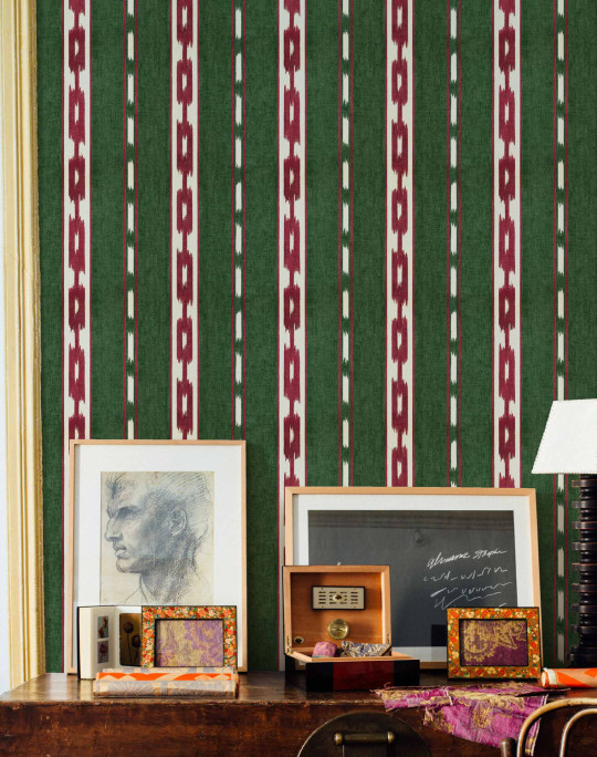 Coordonne Wallpaper Kente - Green