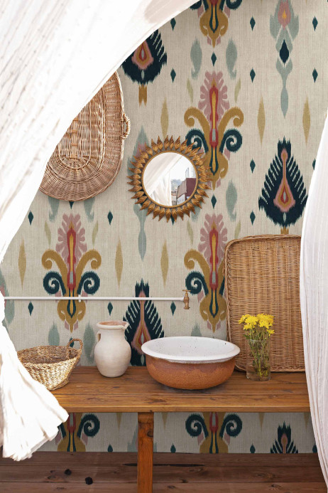 Coordonne Wallpaper Sumba - Cream