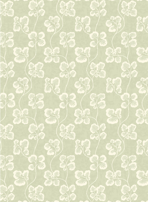 Josephine Munsey Wallpaper Cabbage Check - Willow and Clarke White
