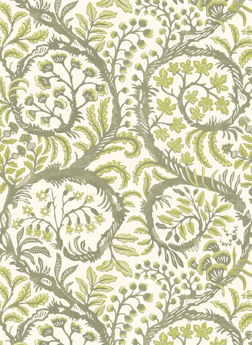 Josephine Munsey Papier peint Butterrow - Green