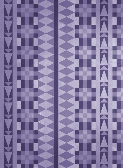 Coordonne Mural Navajo Purple