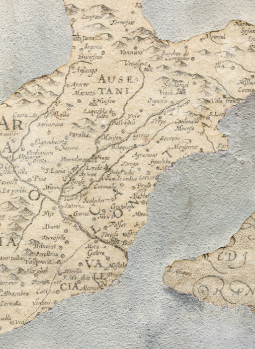 Coordonne Papier peint panoramique Broken Map - 6500105