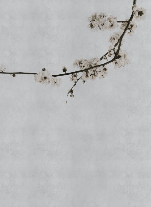 Coordonne Mural Blossom Branch Grey