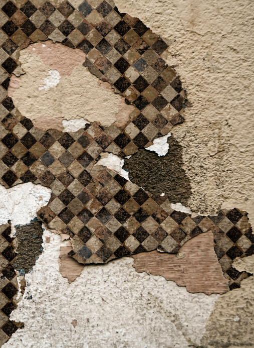 Coordonne Wandbild Tiles Broken Wall - Brown
