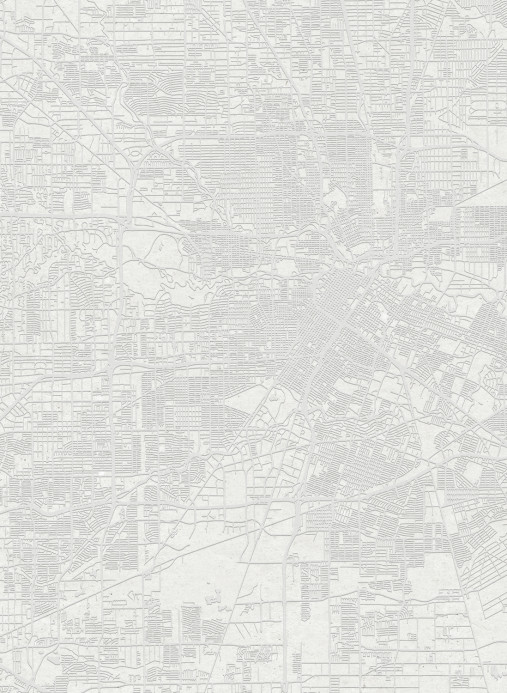 Coordonne Wandbild Urban Map - White