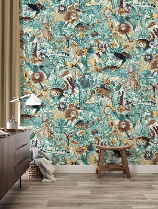 KEK Amsterdam Wallpaper Underwater Jungle 1 - XL 3.90m