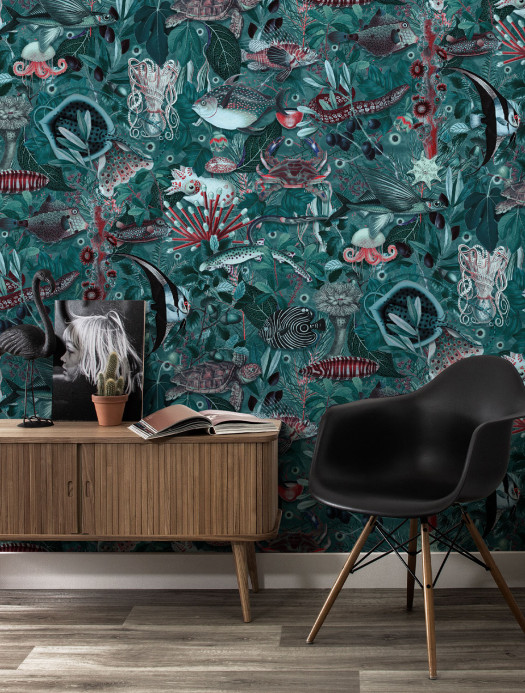 KEK Amsterdam Papier peint Underwater Jungle 4 - M 1.95m