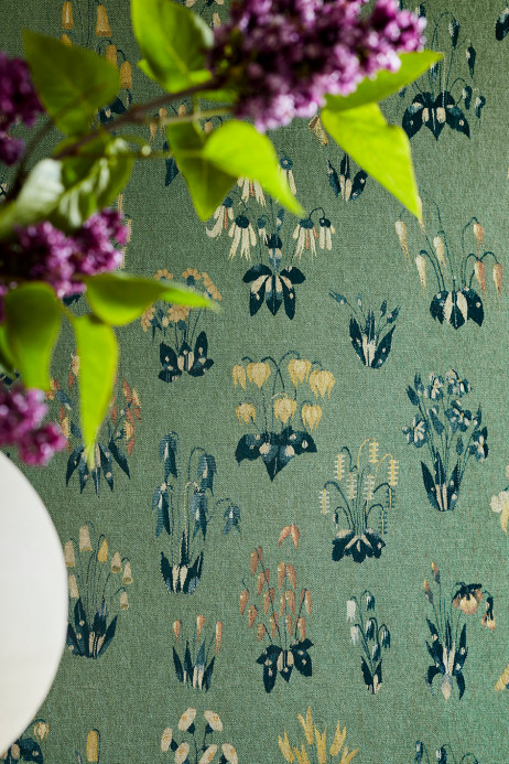 Little Greene Wallpaper Millefleur - Garden