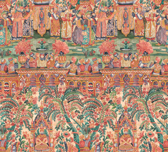 Arte International Tapete Emperador - Spring Bouquet
