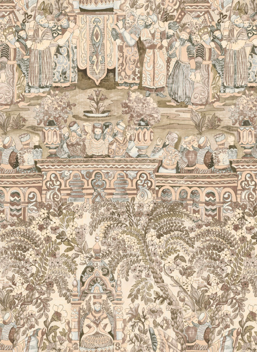 Arte International Wallpaper Emperador - Folklore