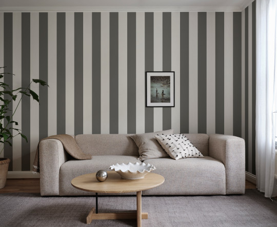 Sandberg Papier peint Magnus - Dark Gray