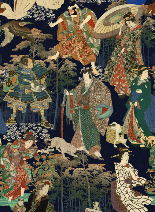 Mindthegap Papier peint Samurai and Geisha - WP20653