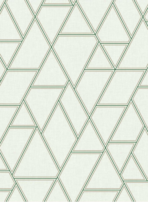 Coordonne Papier peint Labyrinth - Emerald