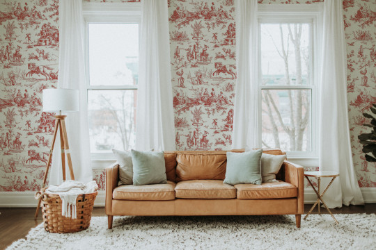 Coordonne Wallpaper Bucolic Toile