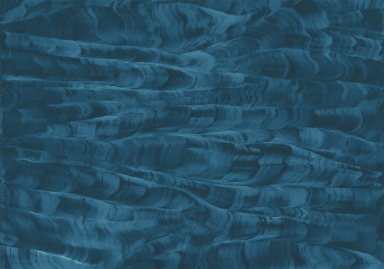 Coordonne Wandbild Sand Waves - Sapphire