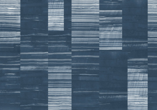 Coordonne Papier peint panoramique Earth Layers - Sapphire