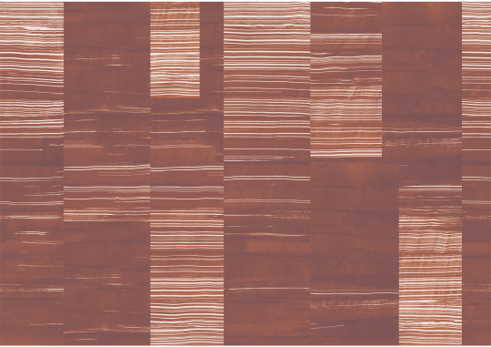 Coordonne Carta da parati panoramica Earth Layers - Terracotta