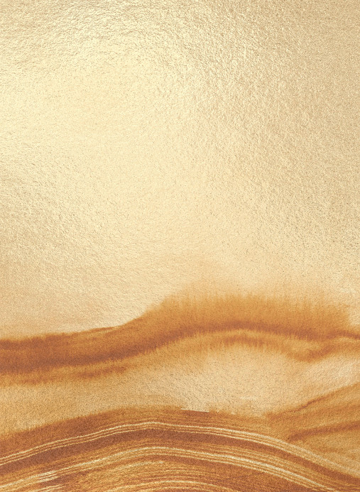Coordonne Papier peint panoramique Atmospheric Haze Metallics - Gold