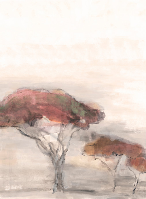 Coordonne Papier peint panoramique Serengueti - Adobe