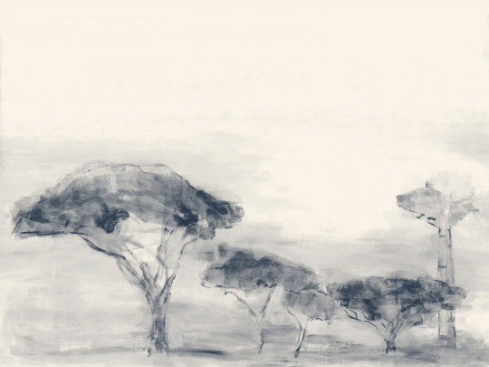 Coordonne Papier peint panoramique Serengueti - Anil