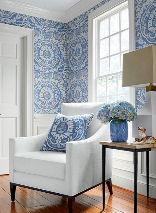 Thibaut Tapete Earl Damask