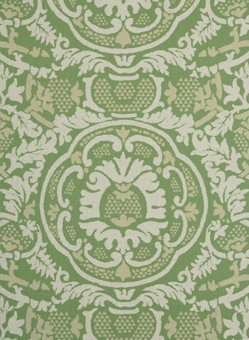 Thibaut Tapete Earl Damask - Green