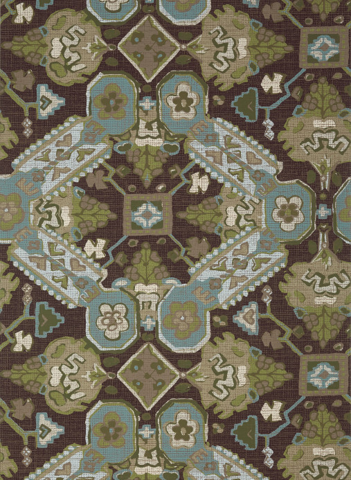 Thibaut Wallpaper Persian Carpet - Brown