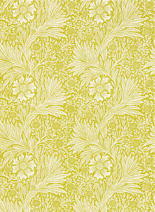 Morris & Co Tapete Marigold - Chartreuse