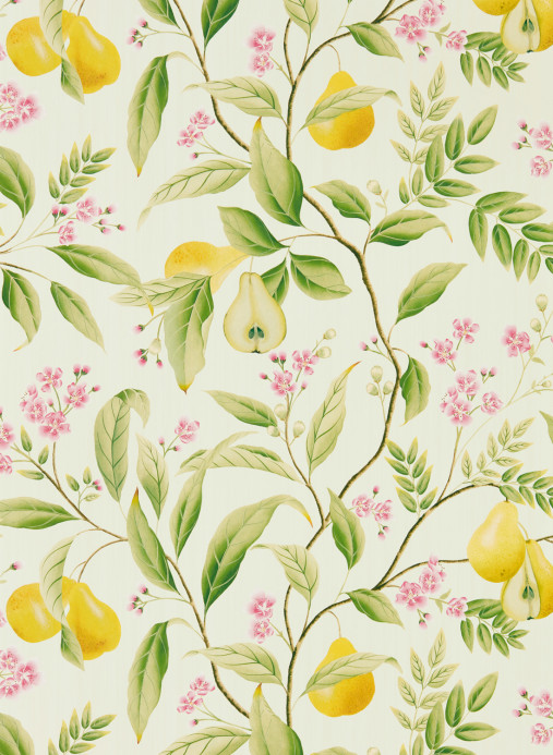Harlequin Papier peint Marie - Fig Leaf/ Honey/ Blossom