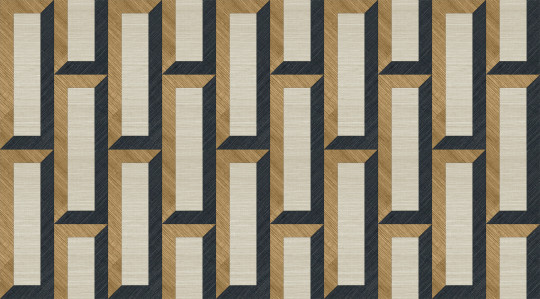 Arte International Wallpaper Biseau - Bronze Black