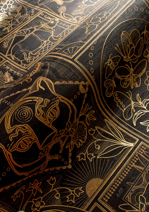Moooi for Arte Tapete Golden Tiger