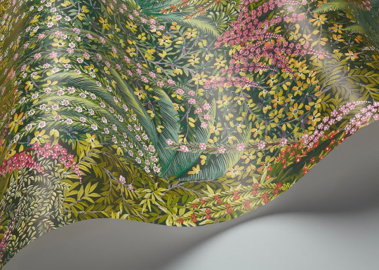 Cole & Son Tapete Cascade - Leaf Green