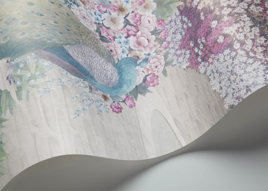 Cole & Son Mural Idyll - Eau de Nil