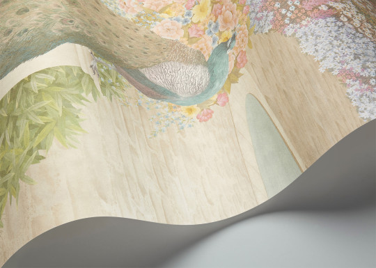 Cole & Son Mural Idyll - Honey Citrine