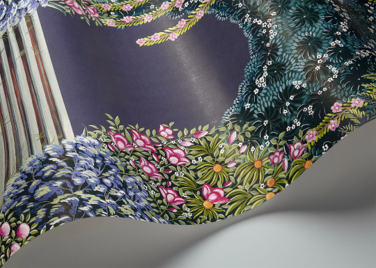 Cole & Son Mural Reverie - Tanzanite