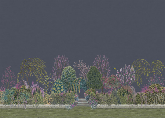 Cole & Son Mural Reverie - Tanzanite