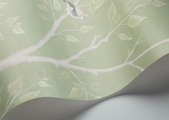 Cole & Son Papier peint panoramique Seasonal Woods - Jade