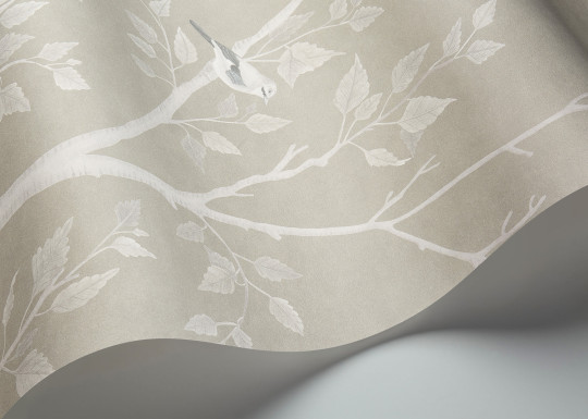 Cole & Son Wandbild Seasonal Woods - Platinum Matte