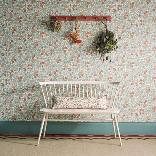 Liberty Wallpaper Poppy Meadowfield - Lichen