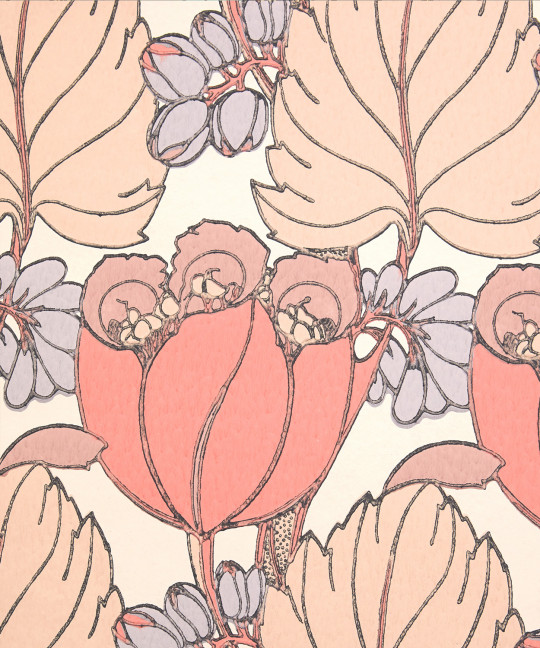 Liberty Papier peint Regency Tulip - Lacquer