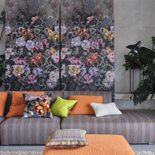 Designers Guild Tapete Tapestry Flower - Damson