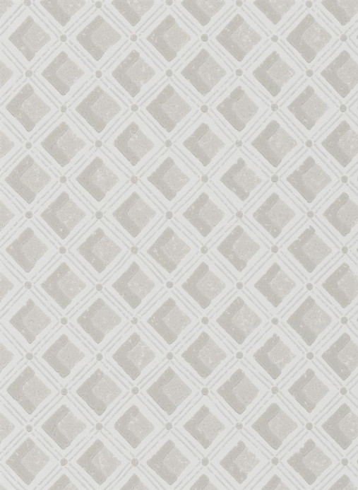 Designers Guild Wallpaper Amsee Geometric - Plaster