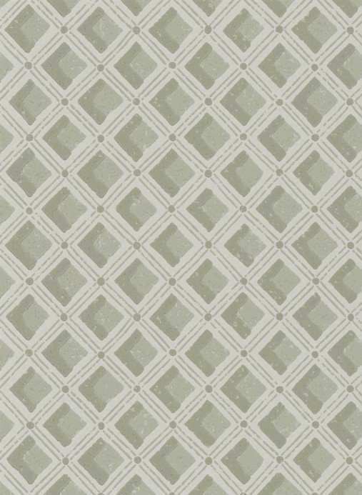 Designers Guild Papier peint Amsee Geometric - Lichen