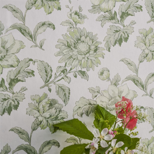 Designers Guild Wallpaper English Garden Floral - Willow