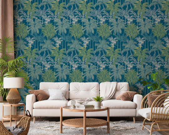 Coordonne Wallpaper Palms