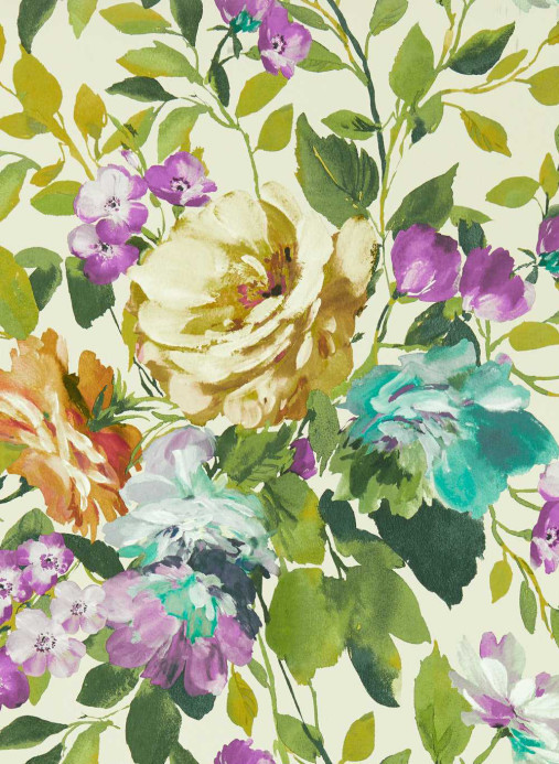 Clarke & Clarke Wallpaper Bloom - Amethyst