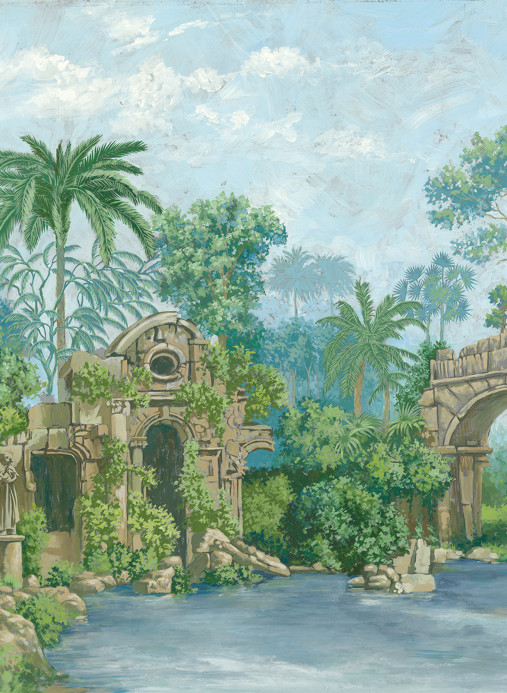 Coordonne Papier peint panoramique Colonial - Multi