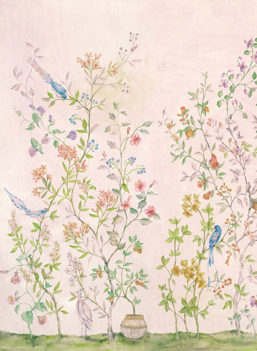 Coordonne Papier peint panoramique Tea Garden - Pink